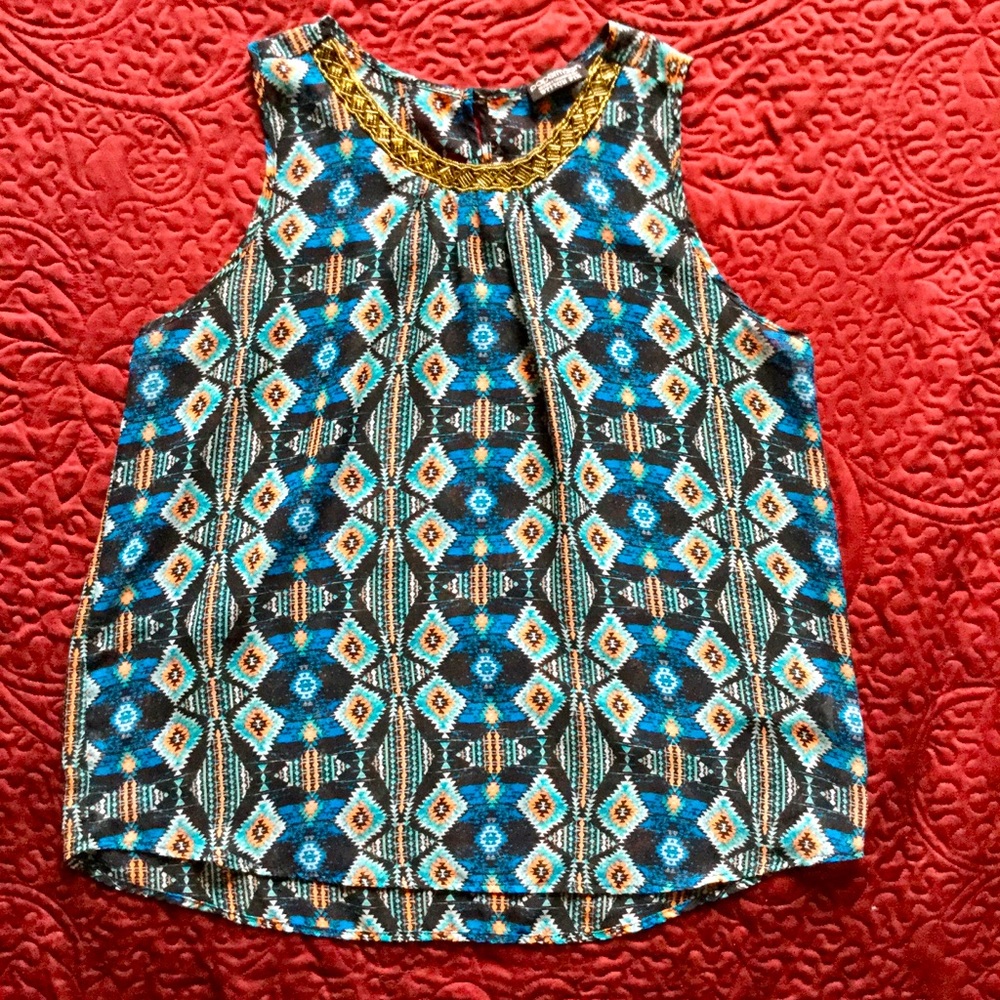 Papermoon for Stitch Fix sheer beaded top